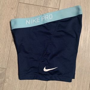 XS Nike Pro Shorts in Navy